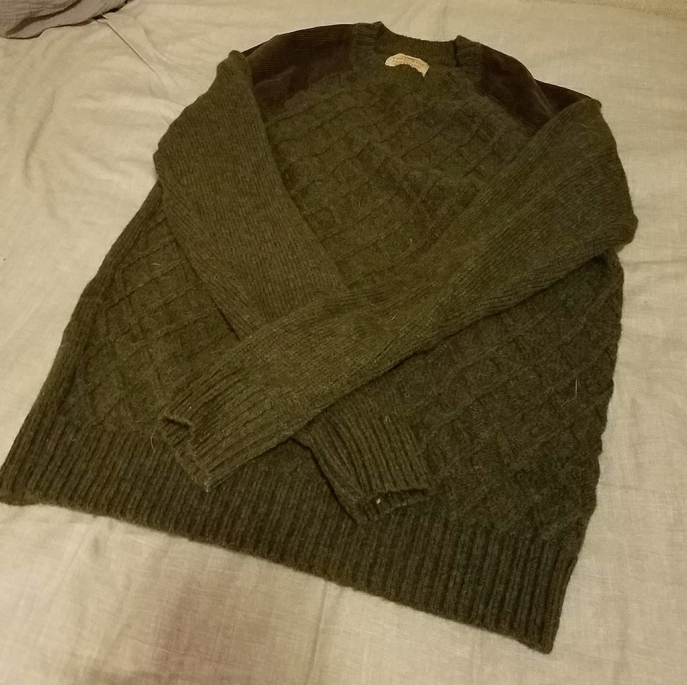 Telluride Forest Green Sweater Men's Small